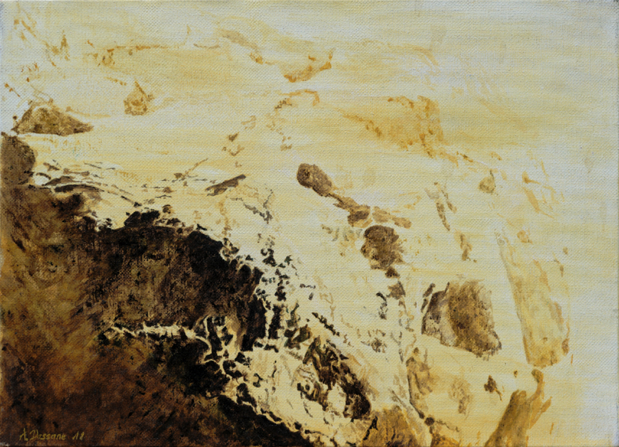 Rêve minéral  I 33x24 cm