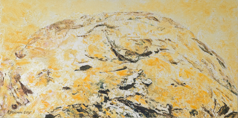 Rêve minéral XII 30x60 cm.  2016 