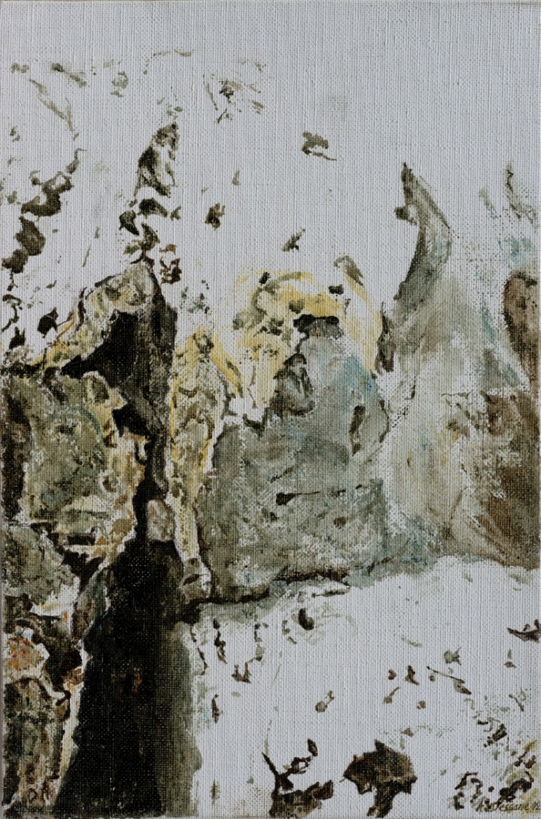 Rêve minéral  V 33x22 cm Coll. particulière