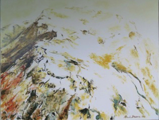 Rêve minéral X  65x50 cm, 2015